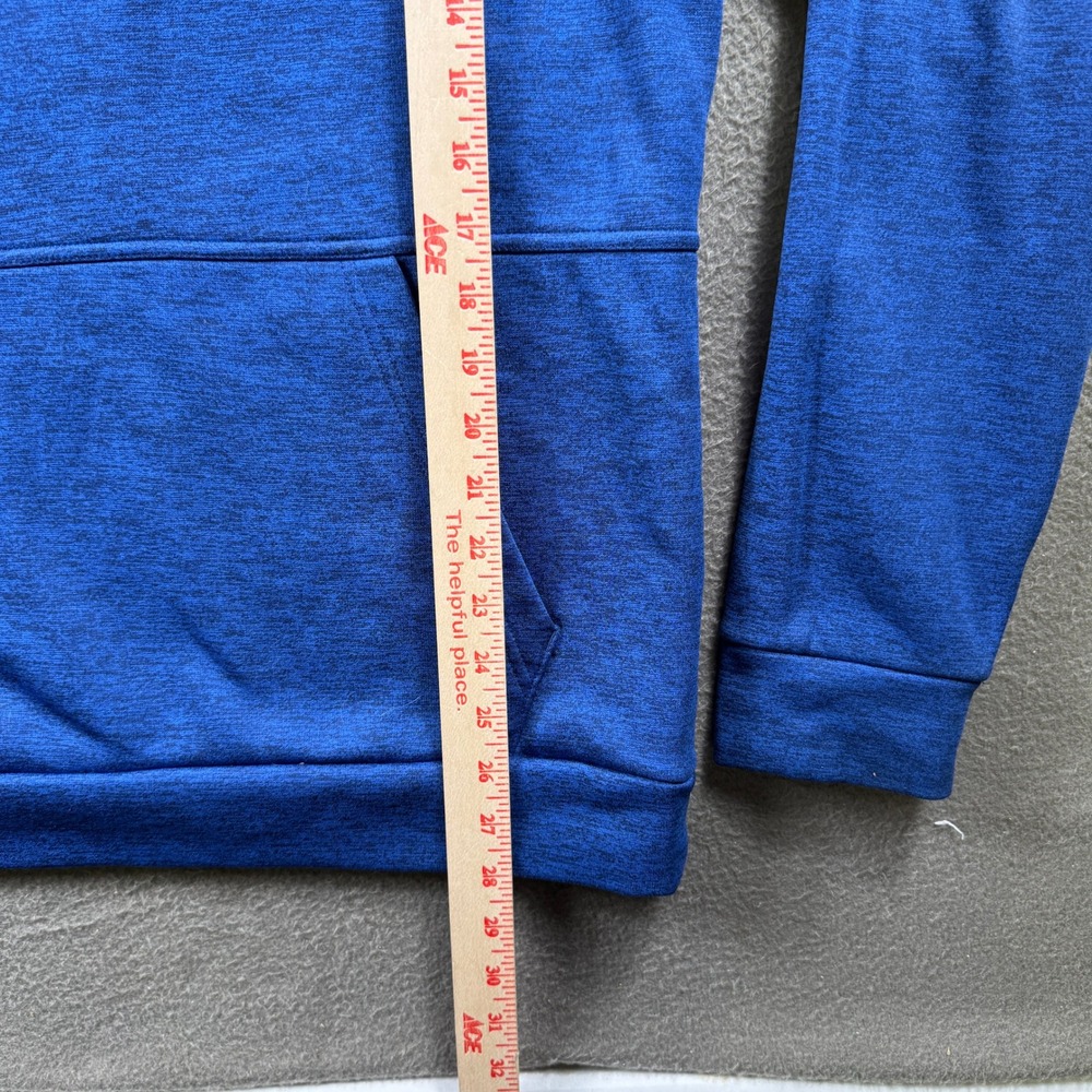 Nike Hoodie Mens M‎ Blue Therma-FIT Pullover Swoosh CU6238-492 Fleece Athleisure - Picture 5 of 8